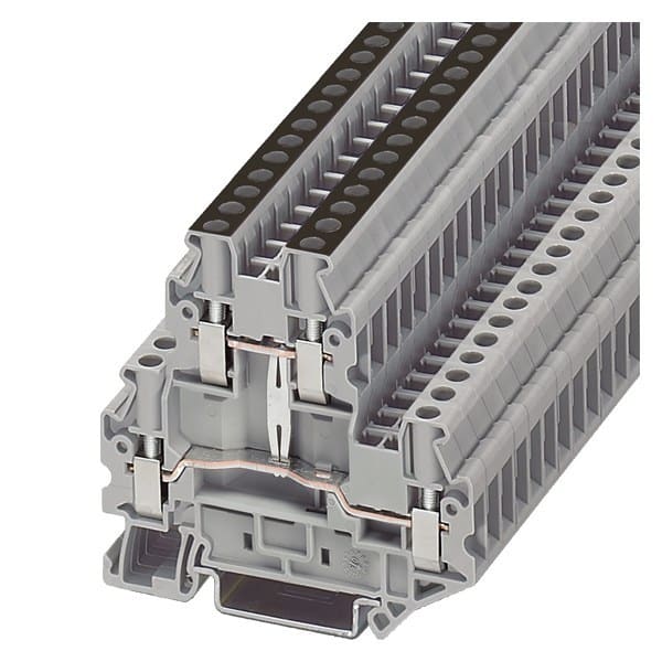 SIEMENS - Doppelstockklemme mit Schraubanschluss Klemmengröße 2,5mm2 Klemmenbreite 5,2mm
