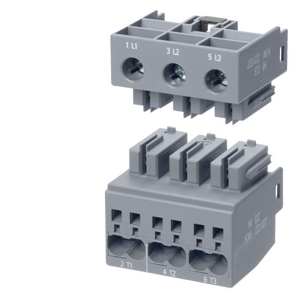 SIEMENS - Hauptstromkreisklemmen für 3RA6, Schraubanschluss/Federzuganschluss
