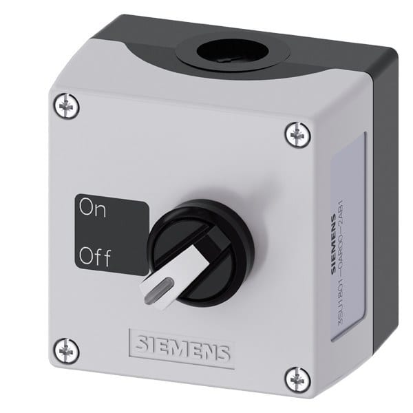 SIEMENS - Gehäuse für Befehlsgeräte, 22 mm, rund