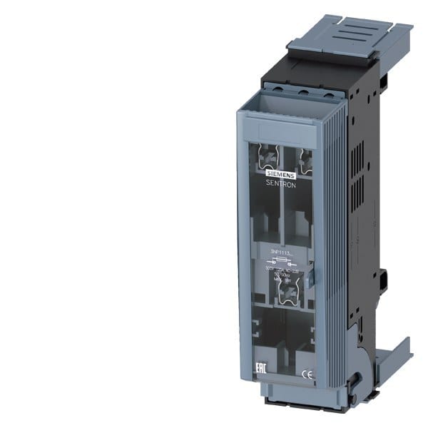 SIEMENS - SENTRON, Sicherungslasttrennschalter 3NP1, 3-polig, NH000 schmal, 125 A