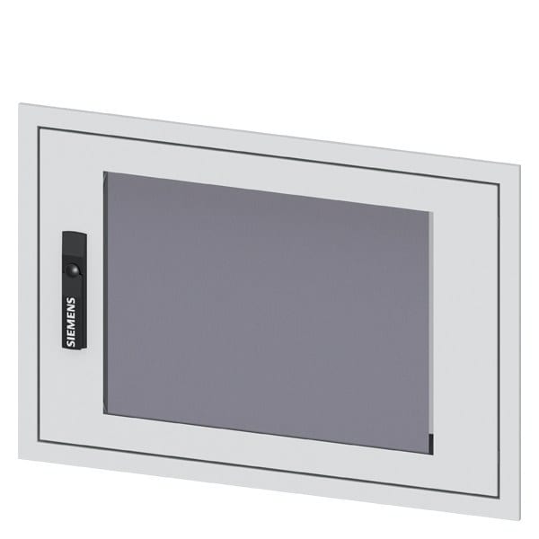 SIEMENS - ALPHA 125 NF Klarsichttür mit Blendrahmen für UP, einfache Ausführung, Höhe=4...