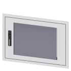SIEMENS - ALPHA 125 NF Klarsichttür mit Blendrahmen für UP, einfache Ausführung, Höhe=4...