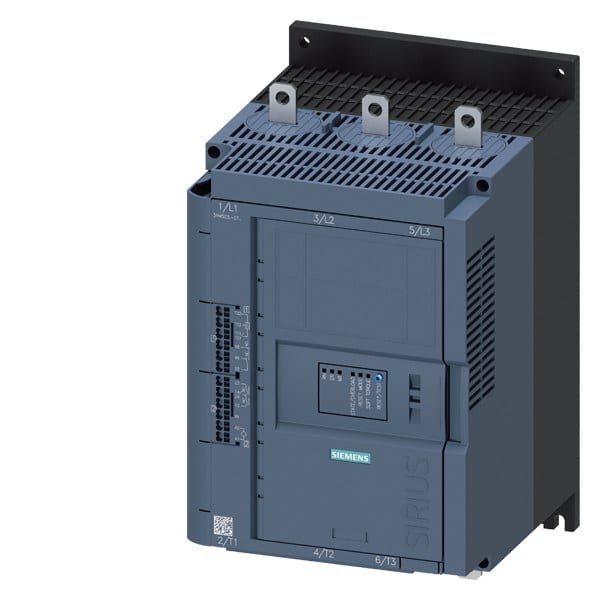 SIEMENS - SIRIUS Sanftstarter 200-480V 143A, AC 110-250V Federzugklemmen Thermistoreingang