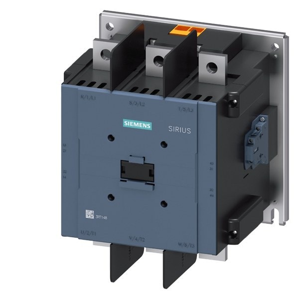 SIEMENS - Schütz, AC-1, 1050 A, 3polig, AC 200-240V, DC 200-220V, 2S+2Ö, Antrieb elektr...