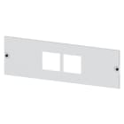 SIEMENS - ALPHA 630 Universal, Feldabdeckung für 4 Messgeräte 96x 96+1 Umschalt. H=200m...
