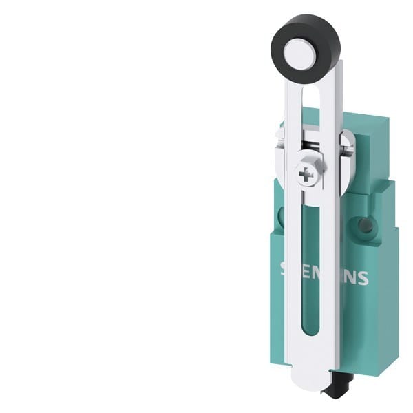 SIEMENS - Positionsschalter, kompakt, 30mm, 2m Leitung, 1S+1Ö, Schwenkhebel verstellbar