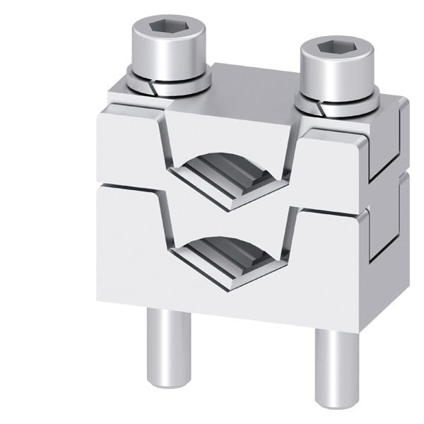 SIEMENS - Prismenklemme doppelt 2x 35 - 70mm2, für Baugröße NH1 1-polig mit Flachanschluss