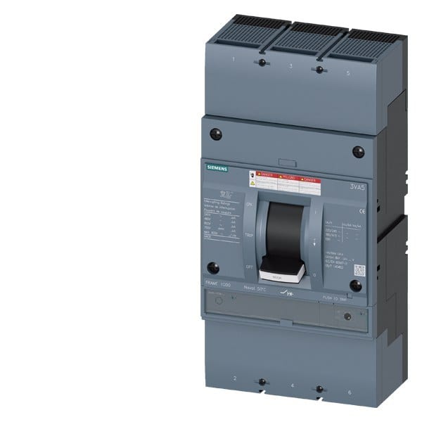 SIEMENS - Leistungsschalter, UL, Frame 800, 800 A, 3-polig, 35 kA, TM, FTAM, beidseitig...