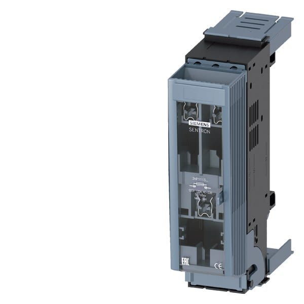 SIEMENS - SENTRON, Sicherungslasttrennschalter 3NP1, 3-polig, NH000 schmal, 125 A