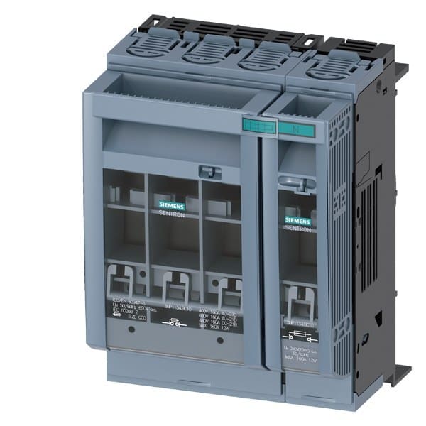 SIEMENS - SENTRON, Sicherungslasttrennschalter 3NP1, 4-polig, NH00, 160 A