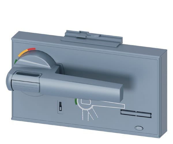 SIEMENS - Frontdrehantrieb, Standard Zubehör für Leistungsschalter 3VA27 (Kipphebel)