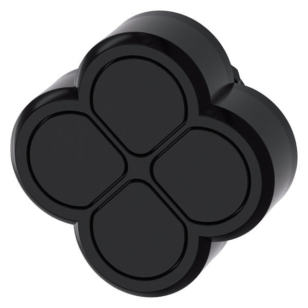 SIEMENS - Vierfachdrucktaster, 22mm, rund, Kunststoff, schwarz, Druckknöpfe, flach