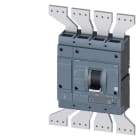 SIEMENS - Leistungsschalter, IEC, Frame 1250, 1250 A, 4-polig, 110 kA, TU, ELISA
