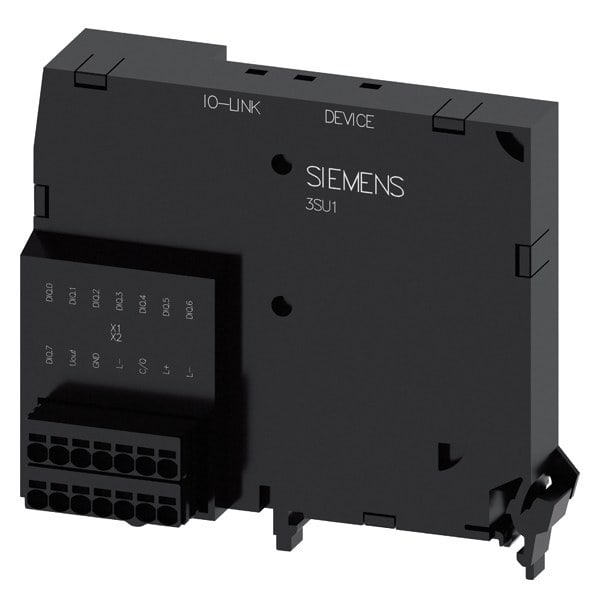 SIEMENS - Elektronikmodul für IO-Link, schwarz, 8 Ein- / Ausgänge, 2DI/6DQ