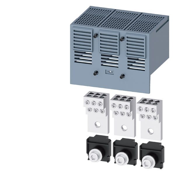 SIEMENS - Rundleiteranschlussklemme 6 Leitungen 3 St. für Steck-/Einschubeinheit 3VA6 4...