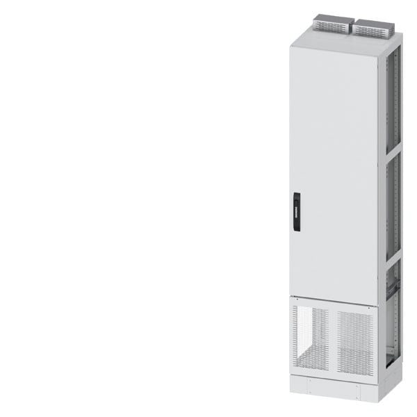 SIEMENS - ALPHA DIN Trafo-Schrank H=1950 B=500 T=400 incl. 100mm Sockel Stahlblechtür