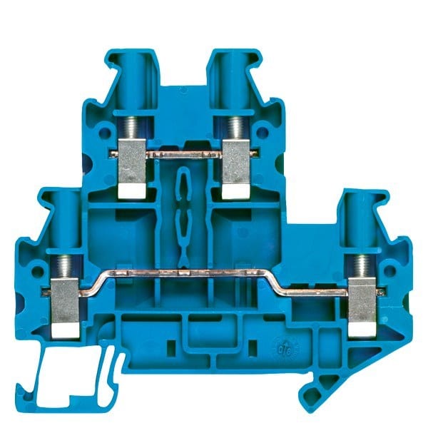 SIEMENS - Doppelstockklemme mit Schraubanschluss Klemmengröße 4,0mm2 Klemmenbreite 6,2mm