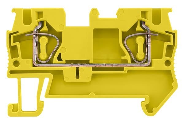 SIEMENS - Durchgangsklemme mit Zugfederanschluss, Querschnitt: 4mm2, Breite: 6,2mm