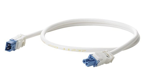 SIEMENS - Zubehör Leuchte LED 025 DC-Mantelleitung 2x 1,5mm2 m. Buchse und Stecker, VDE