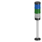 SIEMENS - Komplettgerät Signalsäule, blau, grün, weiß, mit integrierter LED 24V AC/DC