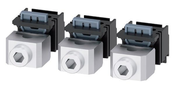 SIEMENS - Rundleiteranschlussklemme CU 3 St. Zubehör für: 3VA4/5 125
