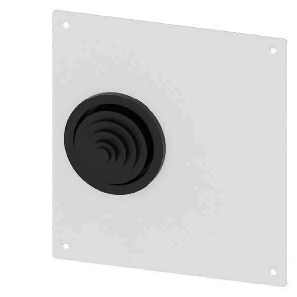 SIEMENS - Alpha 1250 DIN Flanschplatte mit 1 x Gummitülle 8HC6900 IP55