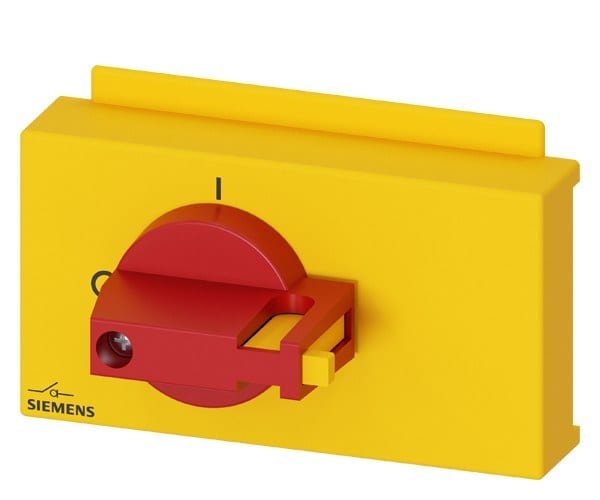 SIEMENS - Zubehör für 3KD0 Baugr. 01 Direktantrieb, rot/gelb , 4-polig abschließbar