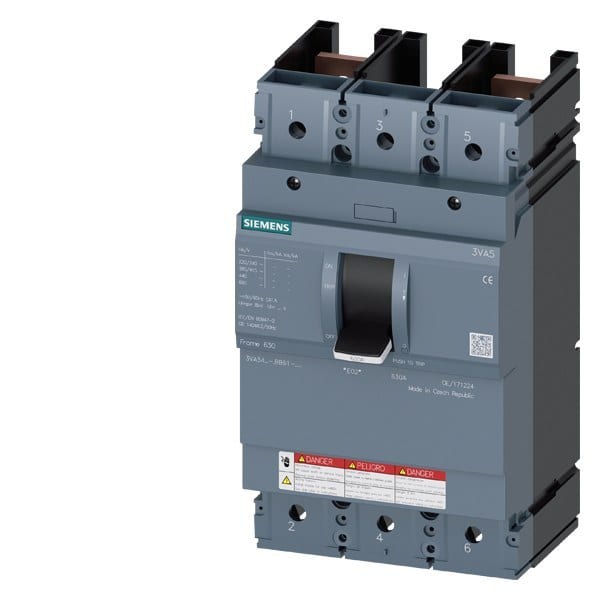 SIEMENS - Molded Case Switch, UL, Frame 600, 600 A, 2-polig, 65 kA, ohne Anschluss