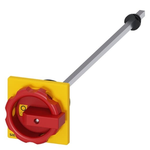 SIEMENS - Zubehör für 3KD0 Baugr. 01/02 Türkupplungsdrehantrieb Komplettantrieb, rot/gelb