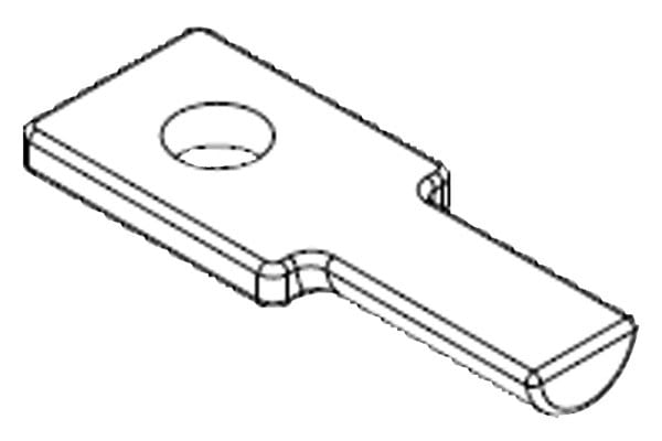 SIEMENS - Anschlusslasche für Verteiler 5ST2511