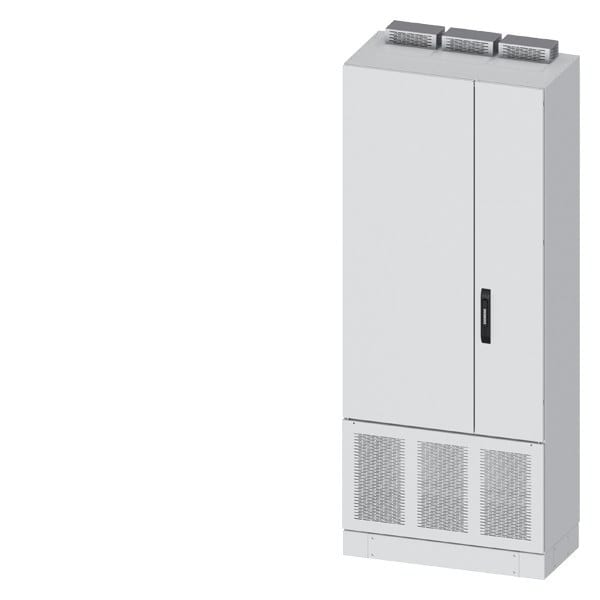 SIEMENS - ALPHA DIN Trafo-Schrank H=1950 B=800 T=400 incl. 100mm Sockel Stahlblechtür
