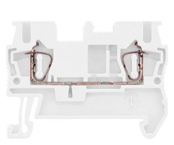SIEMENS - Durchgangsklemme mit Zugfederanschluss, Querschnitt: 2,5mm2, Breite: 5,2mm