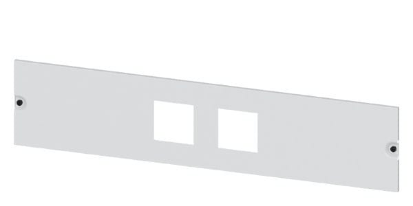 SIEMENS - ALPHA 630 Universal, Feldabdeckung für 4 Messgeräte 96x 96+1 Umschalt. H=200m...