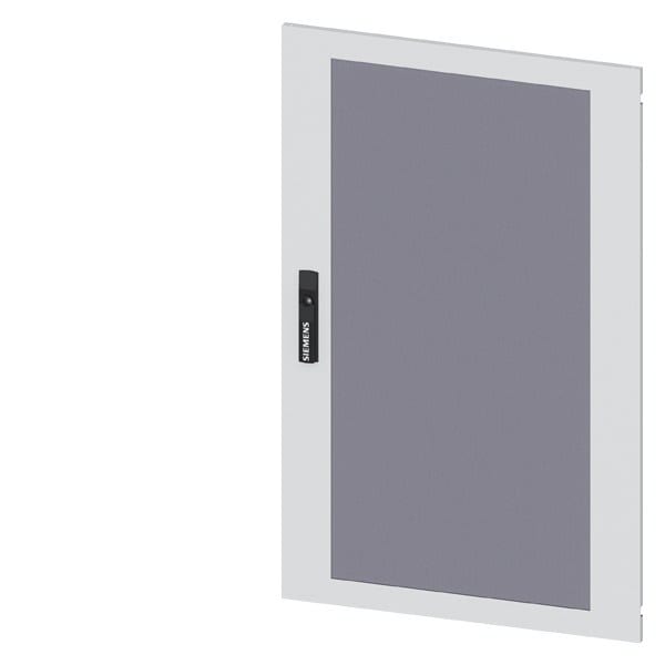 SIEMENS - ALPHA 125, 630 Universal, Tür IP43, Klarsicht (einfache Ausführung), RAL7035,...