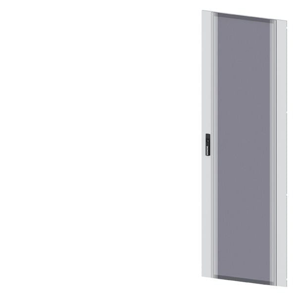 SIEMENS - ALPHA 630 Universal, Tür IP55, Klarsicht (Giugiaro-Design), RAL7035, H=2000, ...