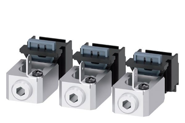 SIEMENS - Rundleiteranschlussklemme TC1.1 14 AWG - 2/0 Cu, 3 Stück für 3VA41/51