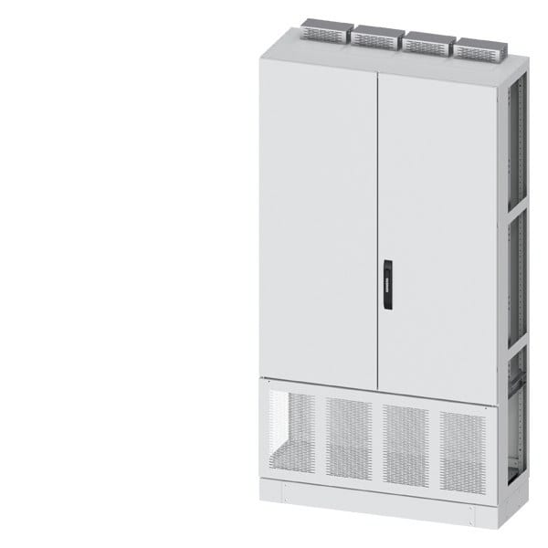 SIEMENS - ALPHA DIN Trafo-Schrank H=1950 B=1050 T=400 incl. 100mm Sockel Stahlblechtür