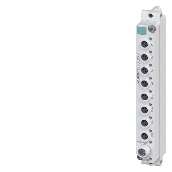 SIEMENS - AS-I Kompaktmodul K20, IP67, Digital, 4DE/4DA, 4xEing. für Sensor