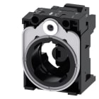 SIEMENS - Halter für 3 Module, Kunststoff/Metall, LED-Modul, rot, AC/DC 24 V