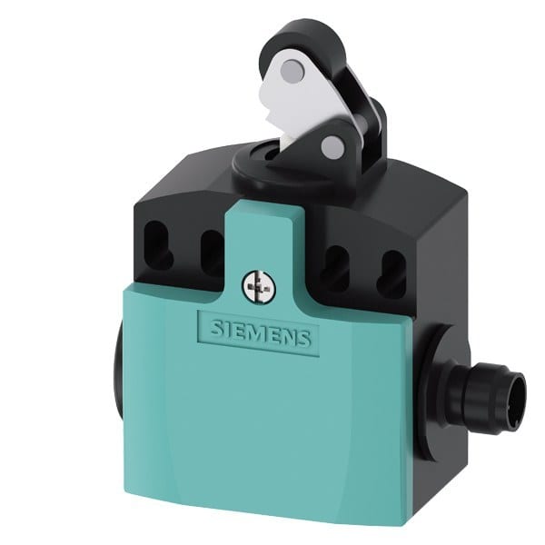 SIEMENS - Positionsschalter, Kunststoffgehäuse 50 mm, 1S/2Ö Sprungkontakte, 4-polig