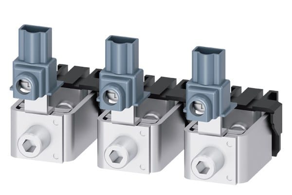 SIEMENS - Rahmenklemme mit Hilfsleiterspannungsabgriff 3 ST. Zubehör für: 3VA5 250