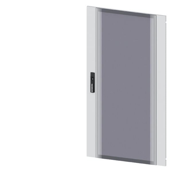 SIEMENS - ALPHA 630 Universal, Tür IP55, Klarsicht (Giugiaro-Design), RAL7035, H=1200, ...