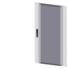 SIEMENS - ALPHA 630 Universal, Tür IP55, Klarsicht (Giugiaro-Design), RAL7035, H=1200, ...