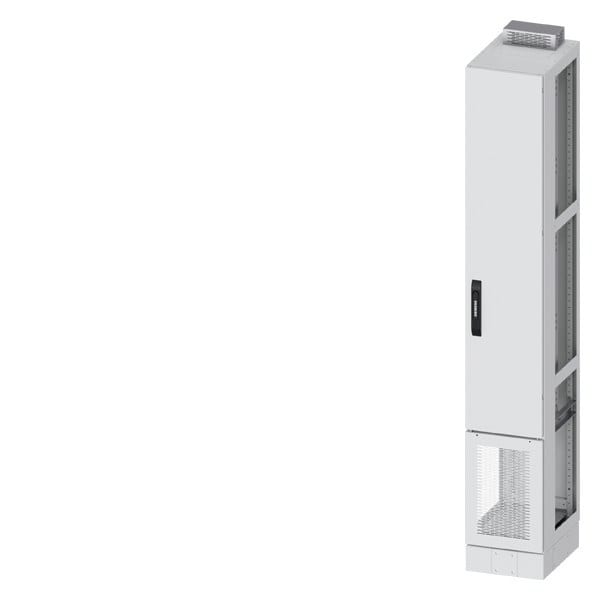 SIEMENS - ALPHA DIN Trafo-Schrank H=1950 B=300 T=400 incl. 100mm Sockel Stahlblechtür