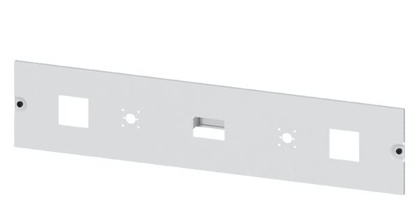 SIEMENS - ALPHA 630 Universal, Feldabdeckung für 2 Messgeräte 72x 72+2 Umschalt. H=200m...