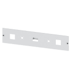 SIEMENS - ALPHA 630 Universal, Feldabdeckung für 2 Messgeräte 72x 72+2 Umschalt. H=200m...