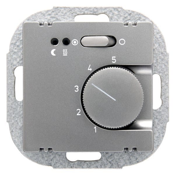 SIEMENS - DELTA style Raumtemperaturregler für Fußbodenheizung, platinmetallic