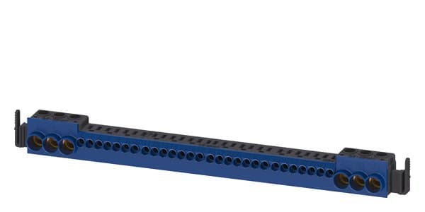 SIEMENS - N-Klemmleiste Stecktechnik N=6x 25mm2 und 28x 4mm2