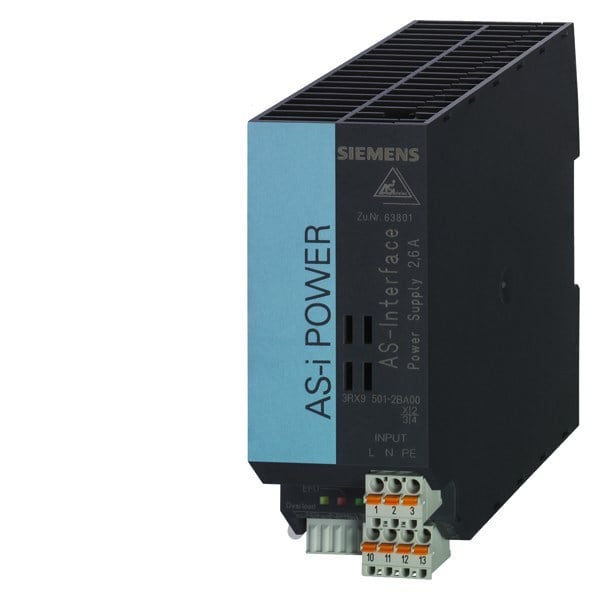 SIEMENS - AS-I Power 2.6A, max. 100W, AC120V/230V IP20, AS-I Netzteil, in:AC120V/230V