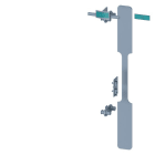 SIEMENS - Montagebausatz, zur mechanischen Verbindung 1- und 3-poliger 3NP1